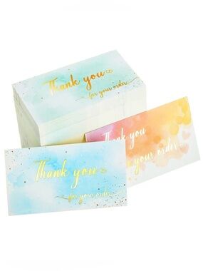 (50) Thank You For Your Order Cards